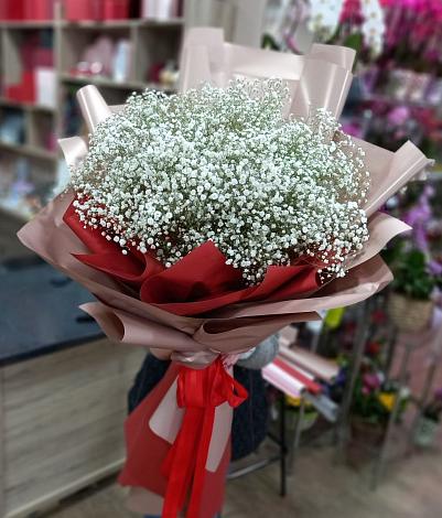 Букет цветов из: Гипсофила в Трошково
